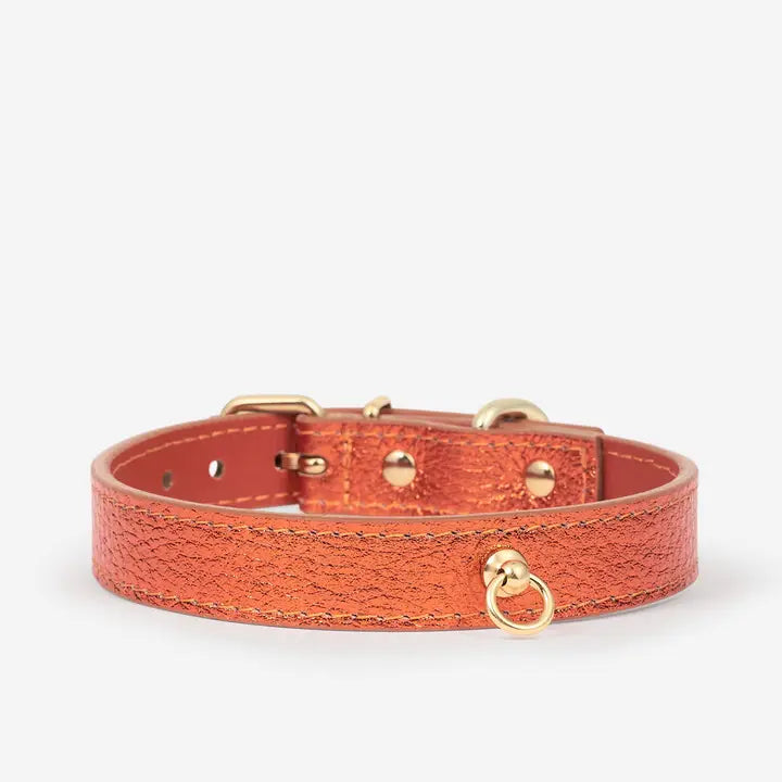 Metal - Oranje/koper halsband