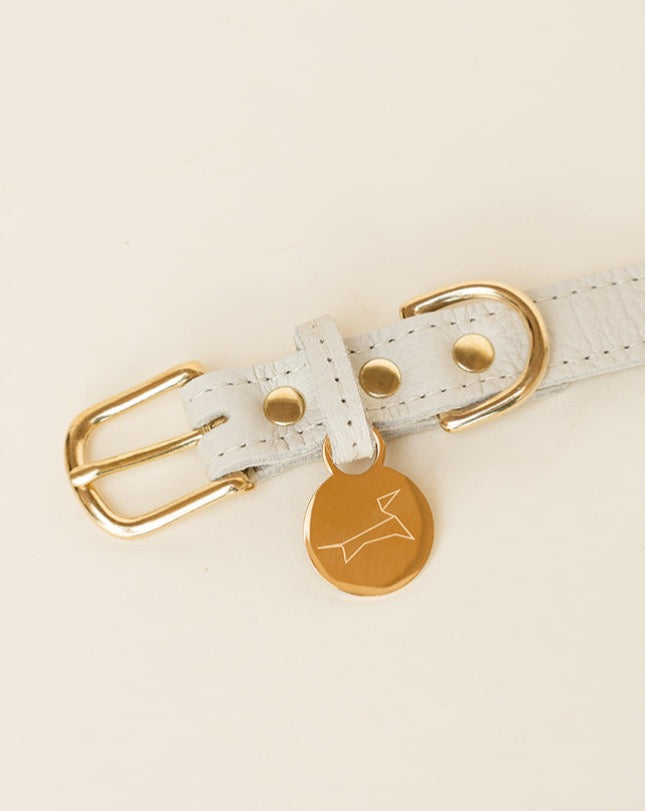 Klassieke halsband - White