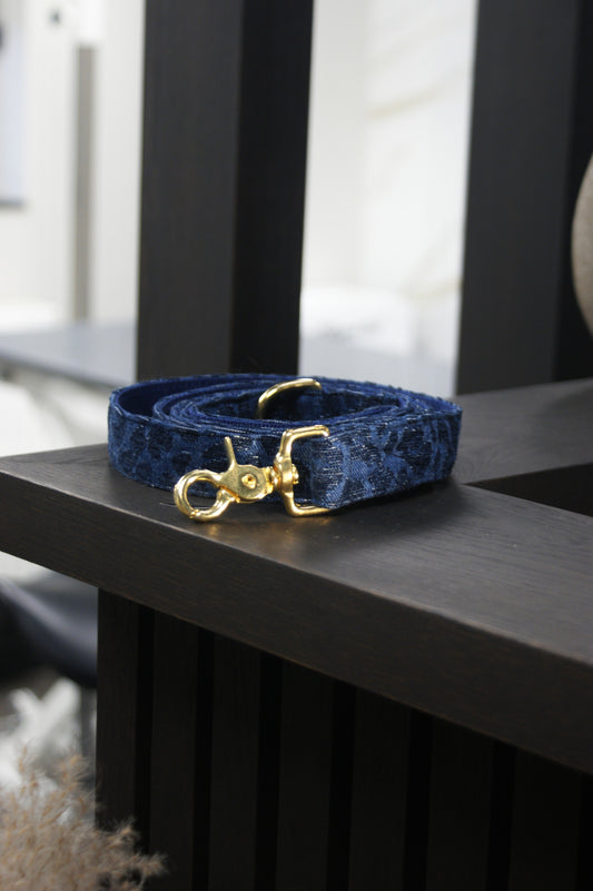 Panthera Blue riem - 150 cm