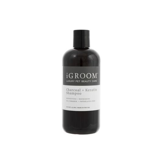 IGroom Shampoo - Charcoal + Keratine  473 ml